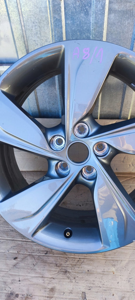 1x Alufelge 18 Zoll 7.5" 5x108 49ET Glanz Grau YP00180480 Opel Grandland X FEL8283403694yb