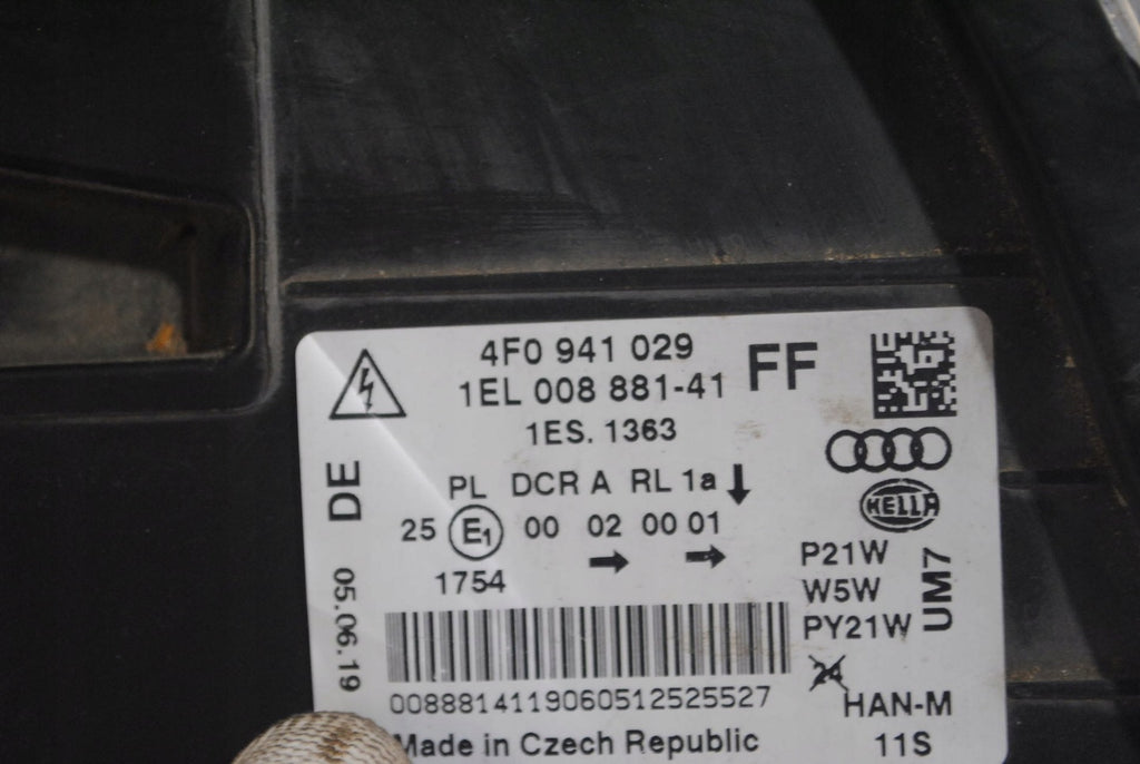 Frontscheinwerfer Audi A6 C6 4F0941029FF Xenon Links Scheinwerfer Headlight