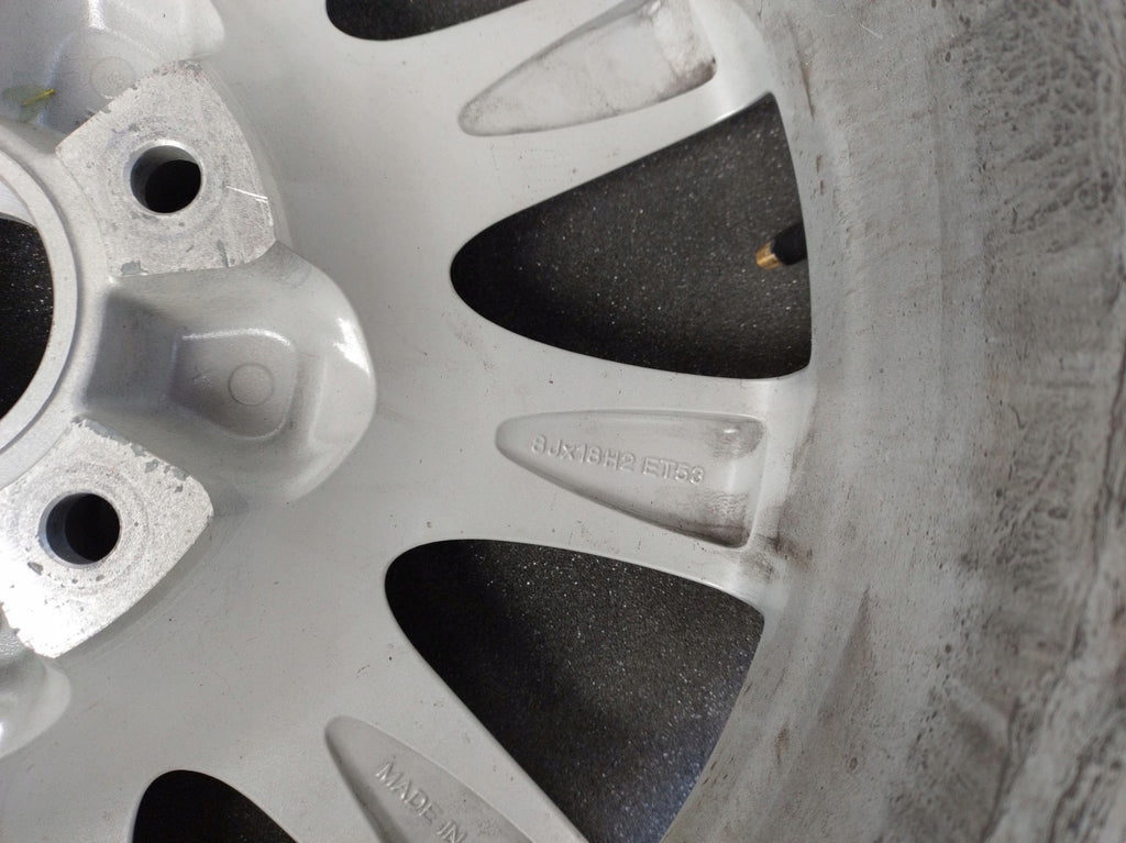1x Alufelge 18 Zoll 8.0" 5x130 53ET Silber 7P5601025T Porsche Cayenne Rim Wheel FEL7467089115pr