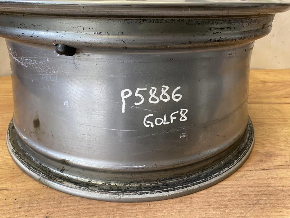 1x Alufelge 17 Zoll 7.5" 5x112 51ET Glanz Silber 5H0601025AF VW I Rim Wheel FEL6823572485he