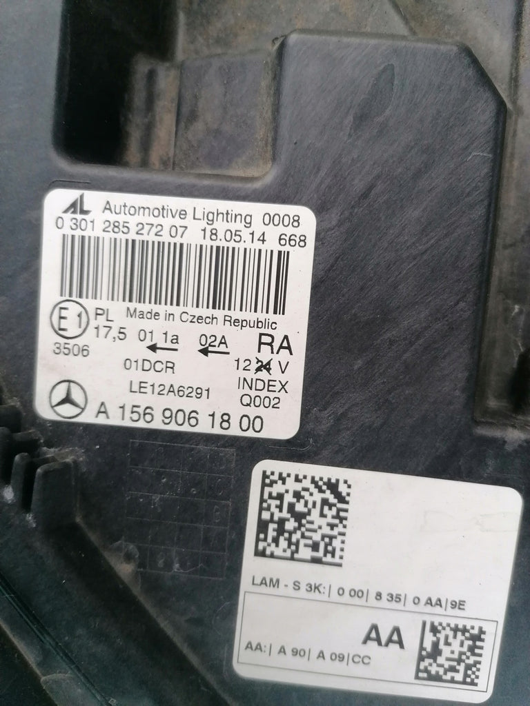 Frontscheinwerfer Mercedes-Benz Gla A1569061800 Xenon Rechts Headlight SCH7327860789jq
