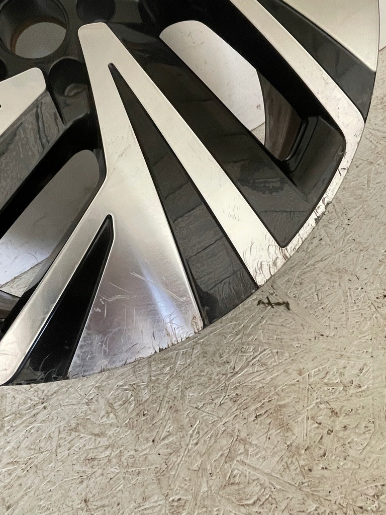 1x Alufelge 21 Zoll 9.0" 5x112 42ET Glanz Schwarz 11A601025 VW Rim Wheel FEL8874196513ym