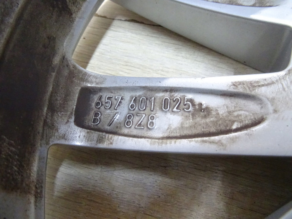 1x Alufelge 16 Zoll 6.0" 5x100 38ET Glanz Silber 657601025B Skoda Rim Wheel FEL1842637353fp