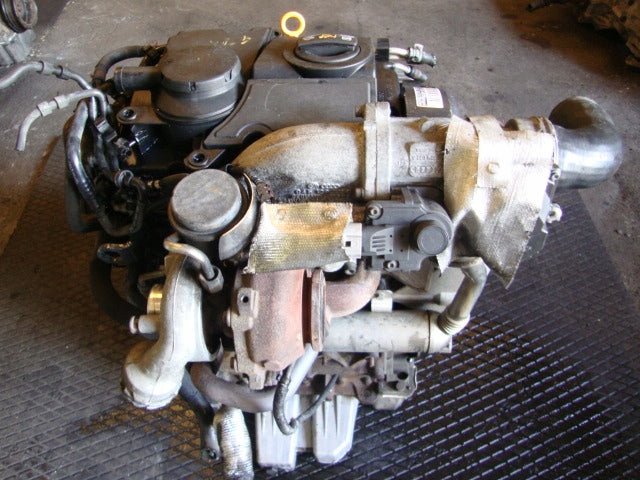 Motor VW Polo IV BMS 1.4 TDI 2006 Diesel Engine Unkomplett MOT7564075497sa