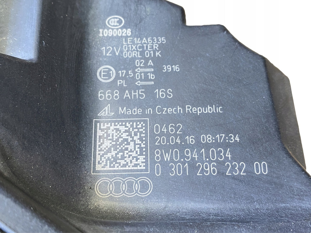 Frontscheinwerfer Audi A4 8W0941033 LED Ein Stück (Rechts oder Links) Headlight