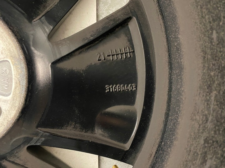 1x Alufelge 18 Zoll 7.5" 5x108 50 5ET Glanz Schwarz 31680403 Volvo Xc60 FEL7784329621kz