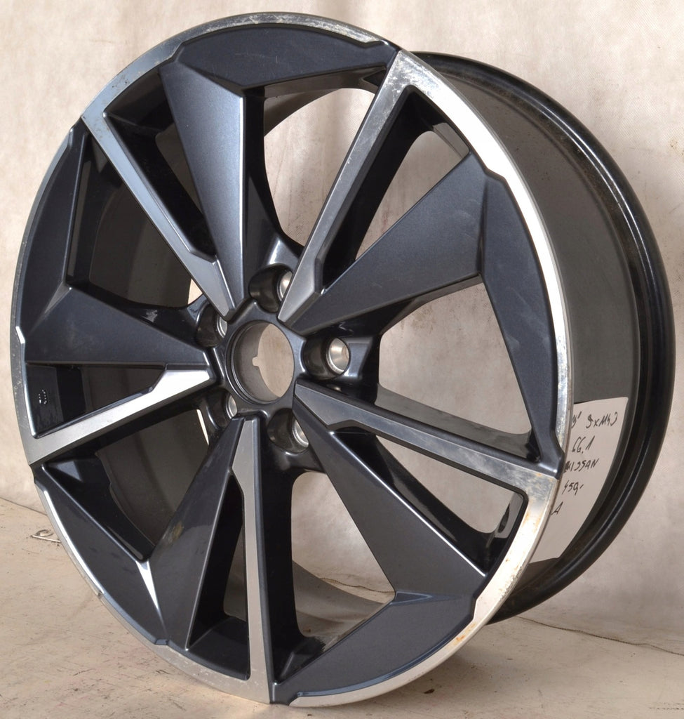 1x Alufelge 19 Zoll 7.5" 5x114.3 45ET Glanz Schwarz 6UA3A Nissan 1 Rim Wheel FEL8917611452bf