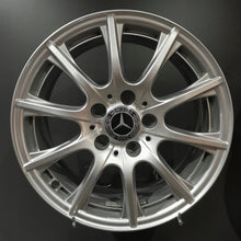 Load image into Gallery viewer, 4x Alufelge 16 Zoll 6.5&quot; 5x112 38ET Glanz Silber W205 Mercedes-Benz W204