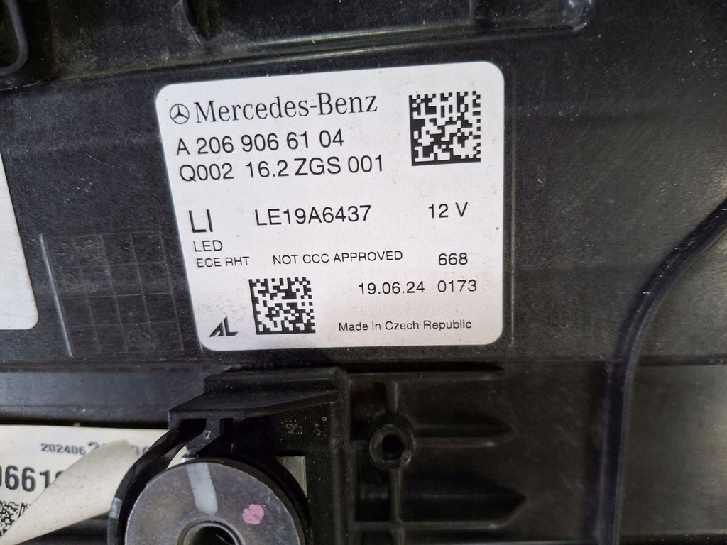 Frontscheinwerfer Mercedes-Benz W206 A2069066104 LED Links Headlight SCH7098129102vw