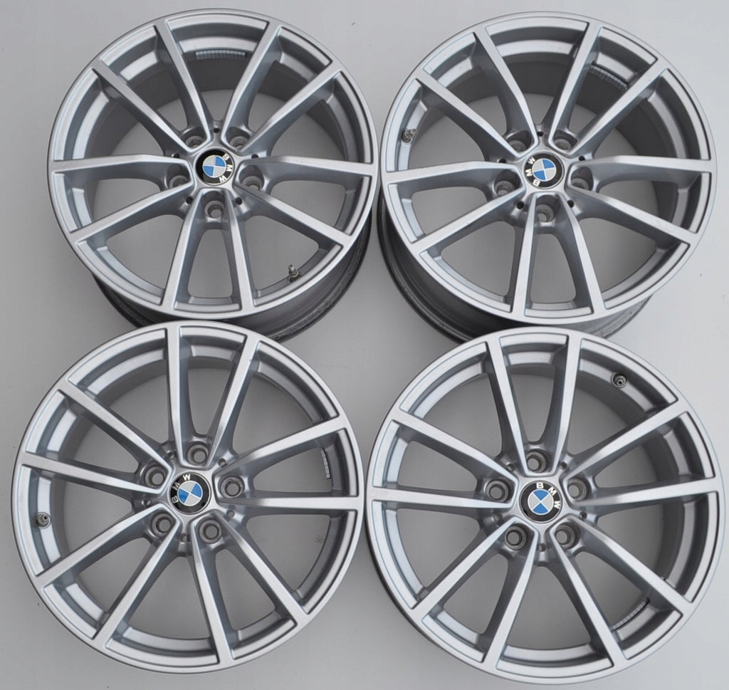 4x Alufelge 17 Zoll 7.5" 5x112 30ET Glanz Silber 6883520 BMW G22 Rim Wheel FEL1909180442fu