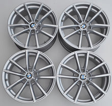 Laden Sie das Bild in den Galerie-Viewer, 4x Alufelge 17 Zoll 7.5" 5x112 30ET Glanz Silber 6883520 BMW G22 Rim Wheel FEL1909180442fu