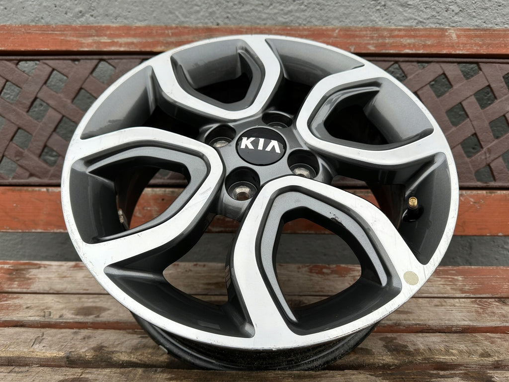 1x Alufelge 15 Zoll 6.0" 4x100 51ET 52910-G6300 Kia Picanto Rim Wheel