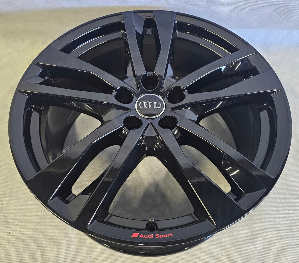 4x Alufelge 19 Zoll 8.5" 5x112 40ET Glanz Schwarz 4K0601025H Audi A4 B9 Mg 6 FEL2345288489uf