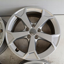 Load image into Gallery viewer, 4x Alufelge 17 Zoll 6.5" 5x112 38ET Glanz Silber 83A601025AL Audi Q3 Q2 FEL9529635816xy