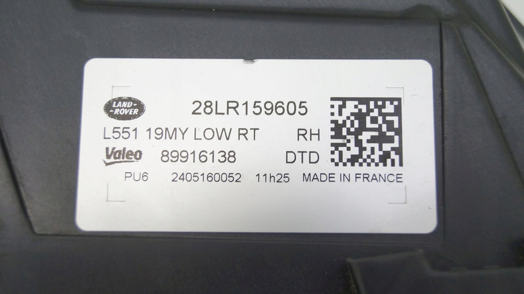 Frontscheinwerfer Land Rover Range Evoque L551 II 28LR159605 LED Rechts SCH2899155226xm