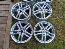 Laden Sie das Bild in den Galerie-Viewer, 4x Alufelge 17 Zoll 7.5" 5x112 29ET KBA571666 Audi A4 Rim Wheel FEL9065717437wb