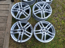 Laden Sie das Bild in den Galerie-Viewer, 4x Alufelge 17 Zoll 7.5" 5x112 29ET KBA571666 Audi A4 Rim Wheel FEL9065717437wb