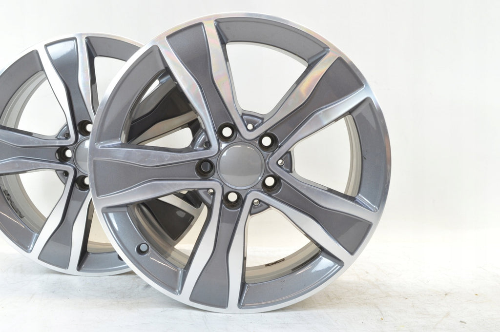 4x Alufelge 17 Zoll 7.0" 5x112 48 5ET Grau Mercedes-Benz W205 W204 Rim Wheel FEL7649458175ql