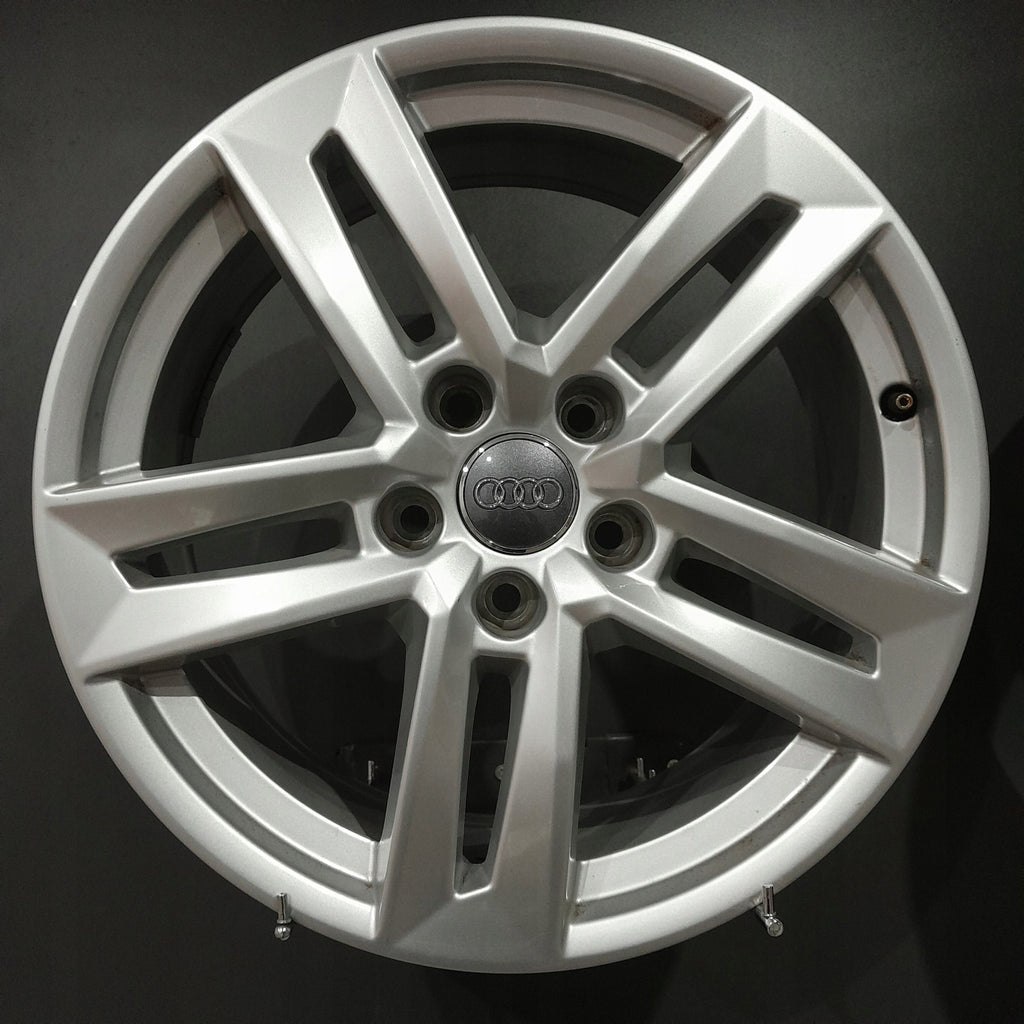 4x Alufelge 17 Zoll 7.0" 5x112 42ET Glanz Silber 8W0601025P Audi A4 B8 Rim Wheel FEL7992240012yu