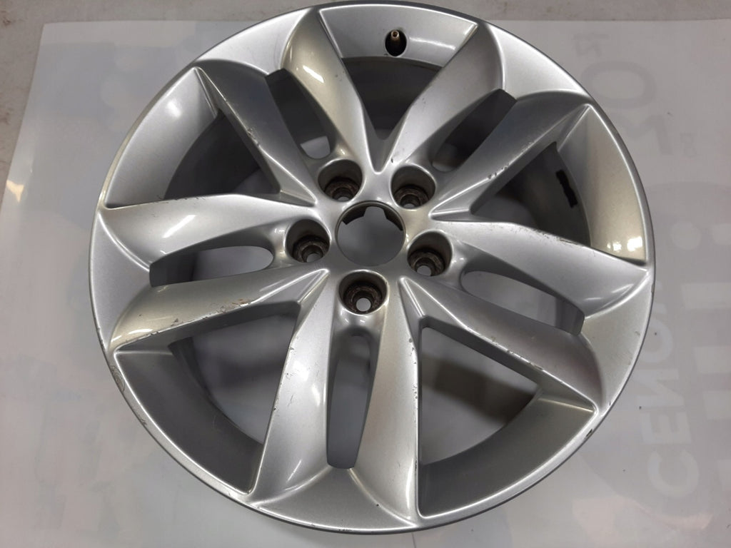 1x Alufelge 17 Zoll 7.0" 5x108 46ET Glanz Silber 9671401380 Peugeot 508