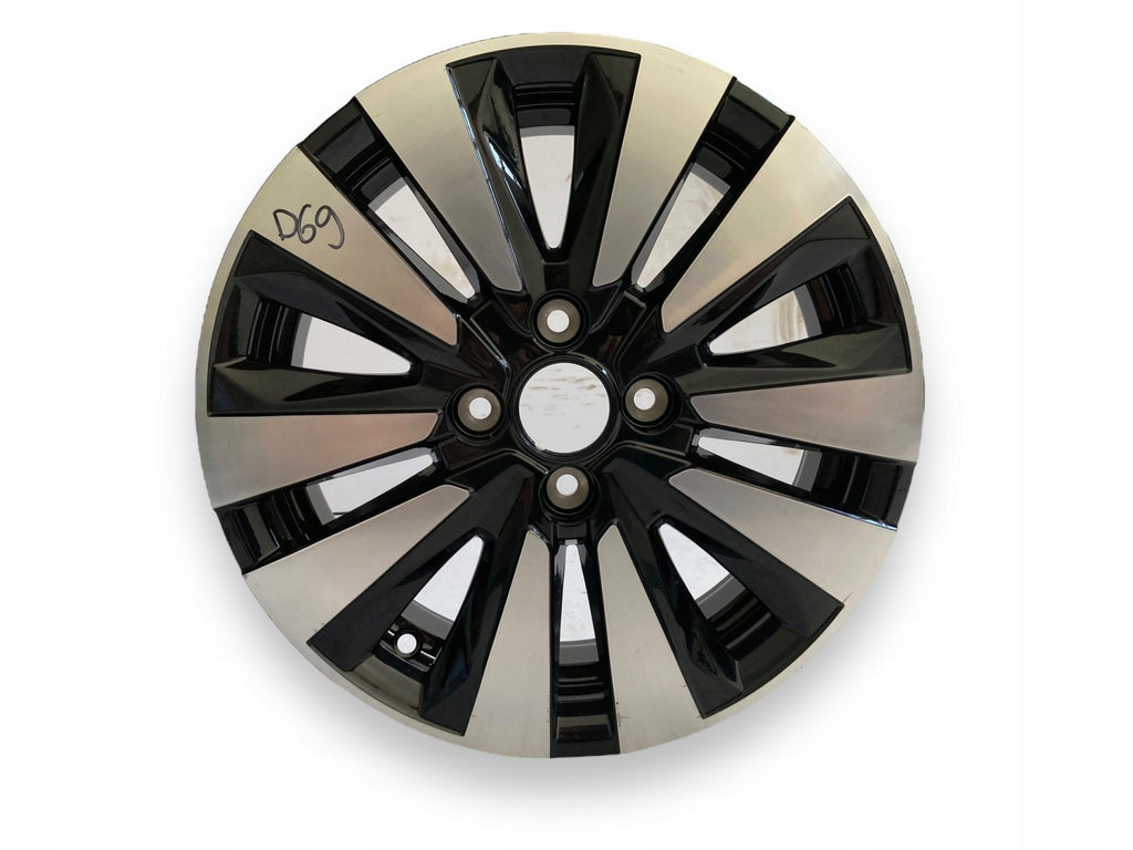 1x Alufelge 15 Zoll 5.0" 4x100 38ET 403009407R Mercedes-Benz Citan Clio I FEL6145607557az
