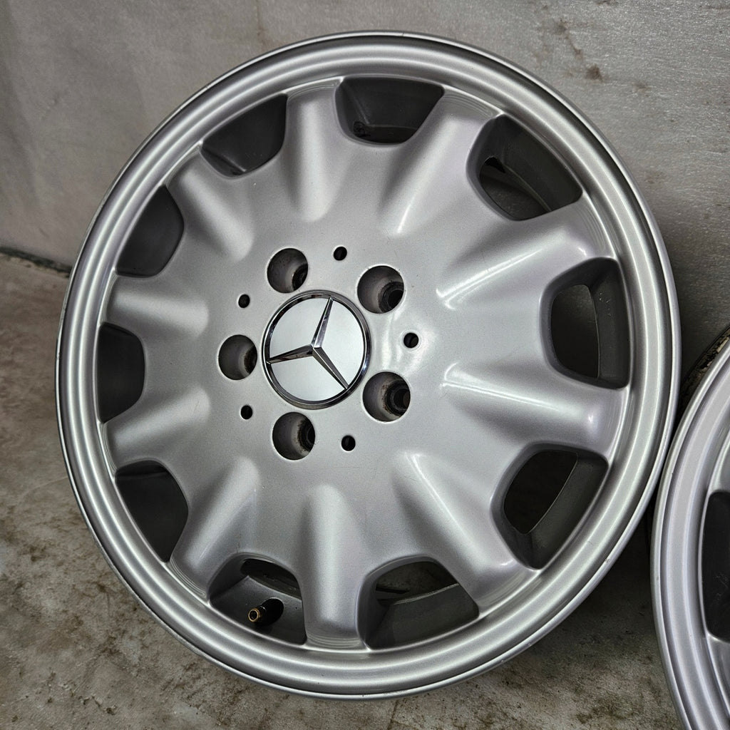 4x Alufelge 15 Zoll 6.5" 5x112 37ET A2104010502 Mercedes-Benz W210 W169 FEL4199440650cf