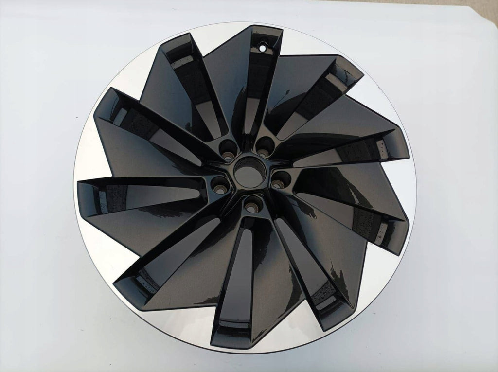1x Alufelge 21 Zoll 9.0" 5x112 42ET Glanz Grau 5LA601025P Skoda Enyaq Rim Wheel FEL4571151690rb
