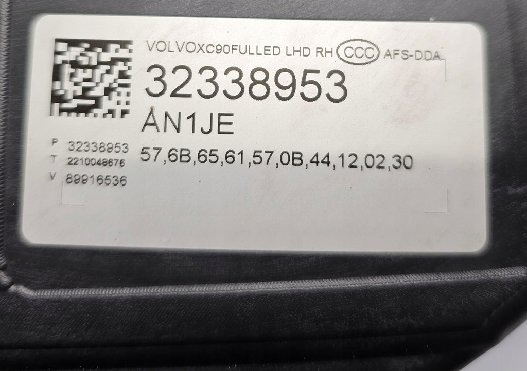 Frontscheinwerfer Volvo Xc90 II 32338953 Full LED Rechts Scheinwerfer Headlight