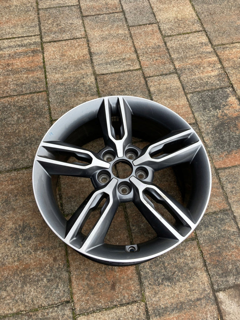 1x Alufelge 18 Zoll 7.5" 5x114.3 55ET Glanz Grau 52910-A6600 Hyundai Mg FEL9036911562ol