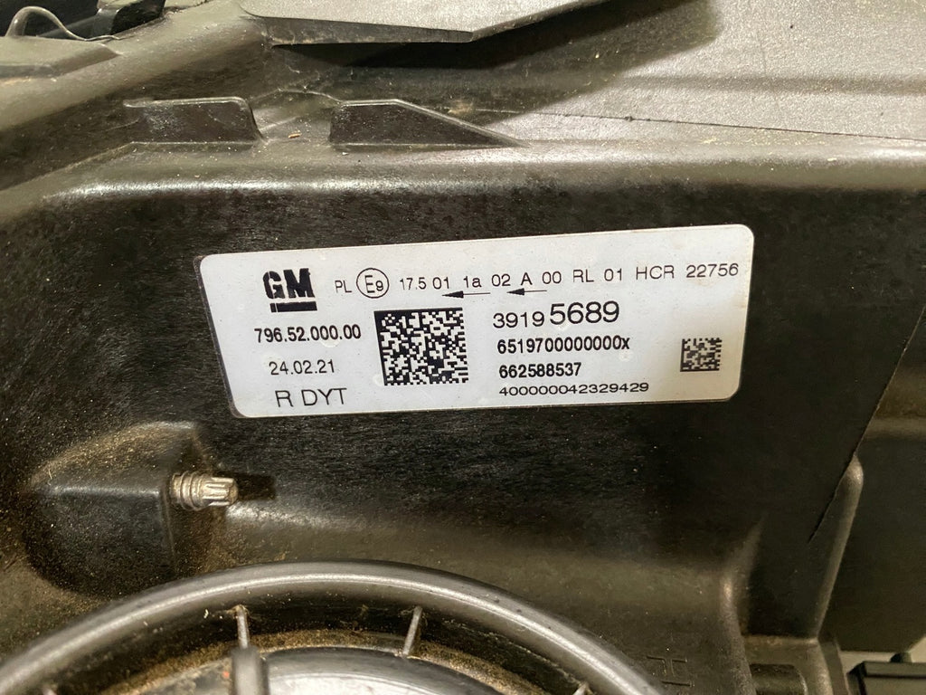 Frontscheinwerfer Opel Astra K 39195689 LED Rechts Scheinwerfer Headlight SCH1059778800re