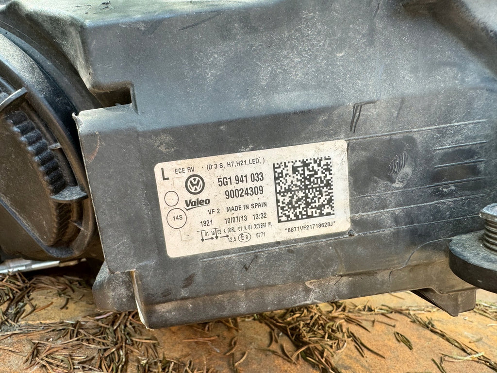 Frontscheinwerfer VW Golf VII 5G1941033 Xenon Links Scheinwerfer Headlight SCH9578662146mk