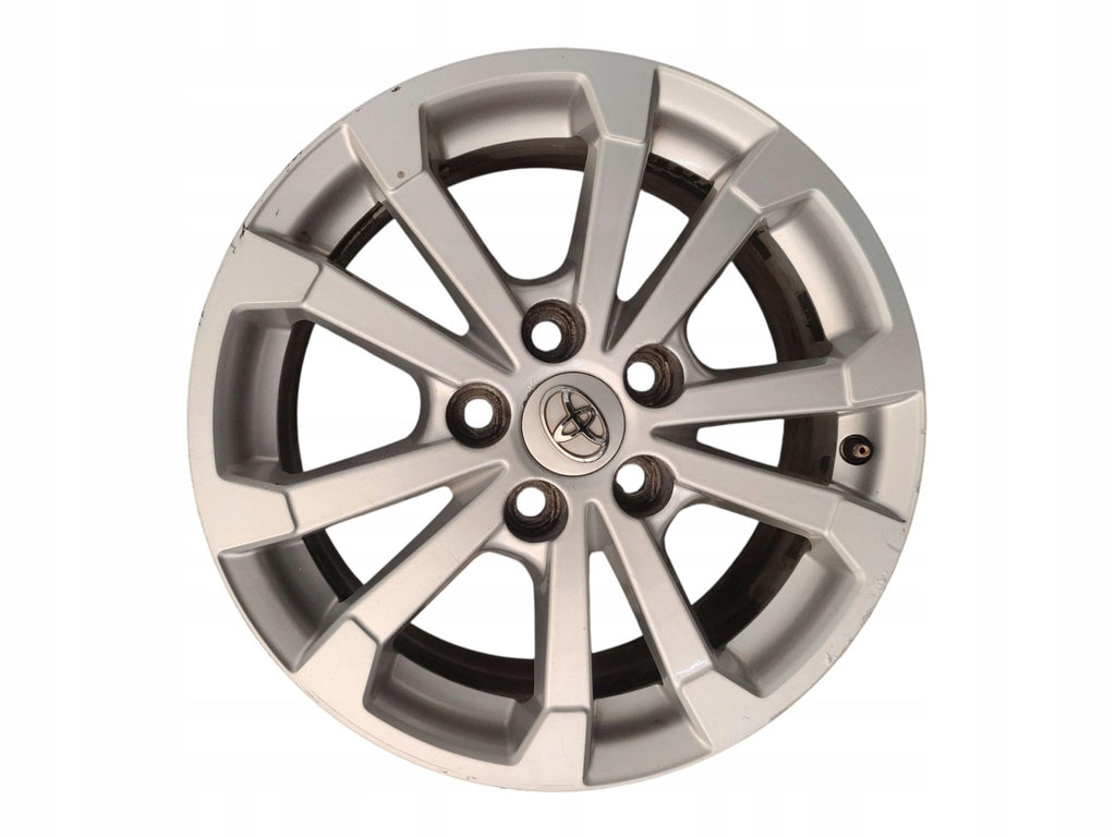 1x Alufelge 16 Zoll 6.5" 5x114.3 Silber HL45161 Toyota Verso Rim Wheel FEL4882621851yt
