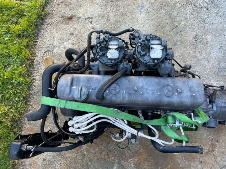 Motor Mercedes-Benz W110 W114 2.3 Benzin Engine Unkomplett MOT9734345355yv