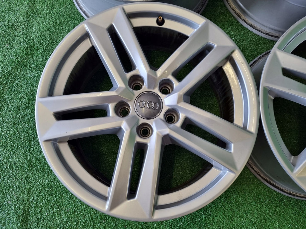 4x Alufelge 17 Zoll 7.0" 5x112 42ET Glanz Silber 8W0601025P Audi A4 B8 Rim Wheel FEL8383746718wt