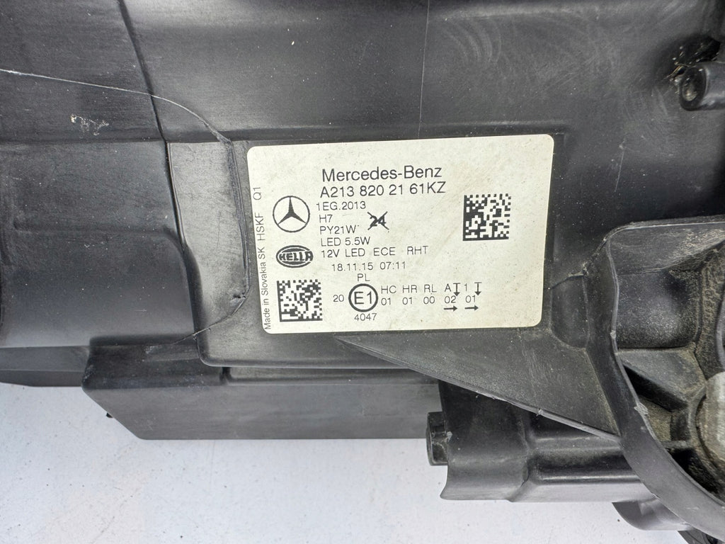 Frontscheinwerfer Mercedes-Benz W213 A2139062161 Links Scheinwerfer Headlight SCH1845368939co