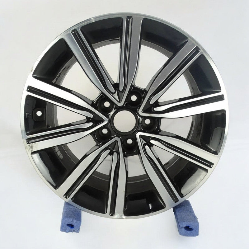 1x Alufelge 17 Zoll 7.5" 5x114.3 52,5ET Glanz Schwarz 52910-D4650 Kia Rim Wheel