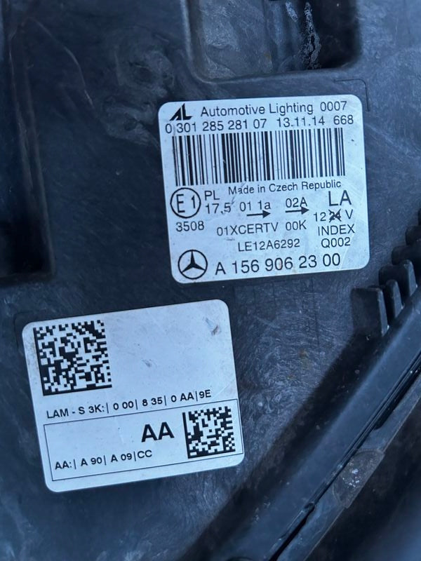 Frontscheinwerfer Mercedes-Benz Gla A1569062300 Links Scheinwerfer Headlight SCH5999070769un