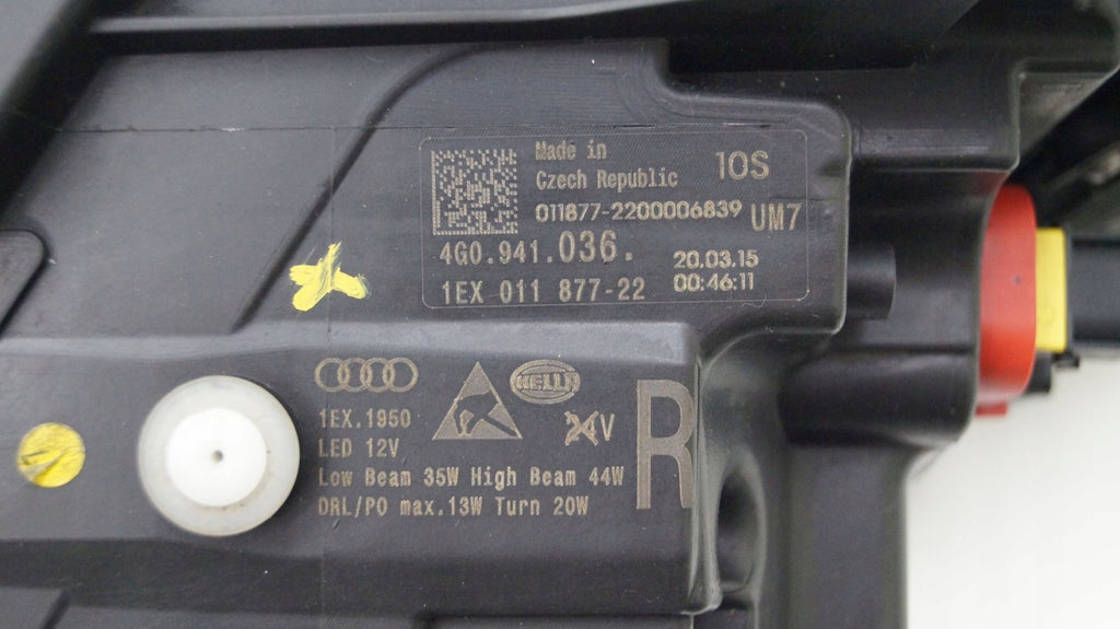 Frontscheinwerfer Audi A6 C7 4G094103681 LED Rechts Scheinwerfer Headlight