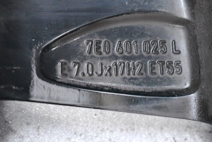1x Alufelge 17 Zoll 7.0" 5x120 55ET 7E0601025L VW Multivan Caravelle Rim Wheel FEL8097673998vl