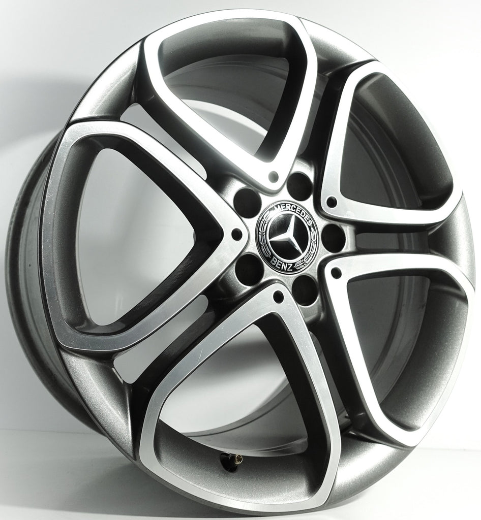 4x Alufelge 18 Zoll 9.5" 5x112 48ET A2184012402 Mercedes-Benz Cls Rim Wheel FEL3905805853of