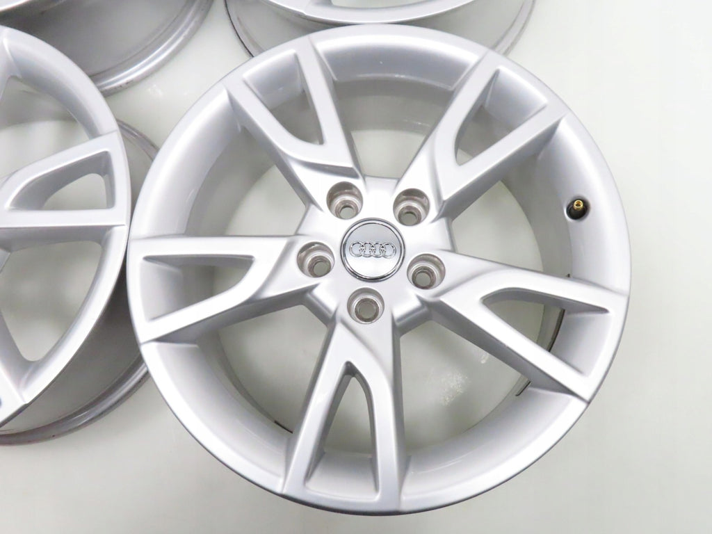4x Alufelge 17 Zoll 6.5" 5x112 33ET Silber 8U0071497 Audi B6 B7 Rim Wheel FEL2610923696fm