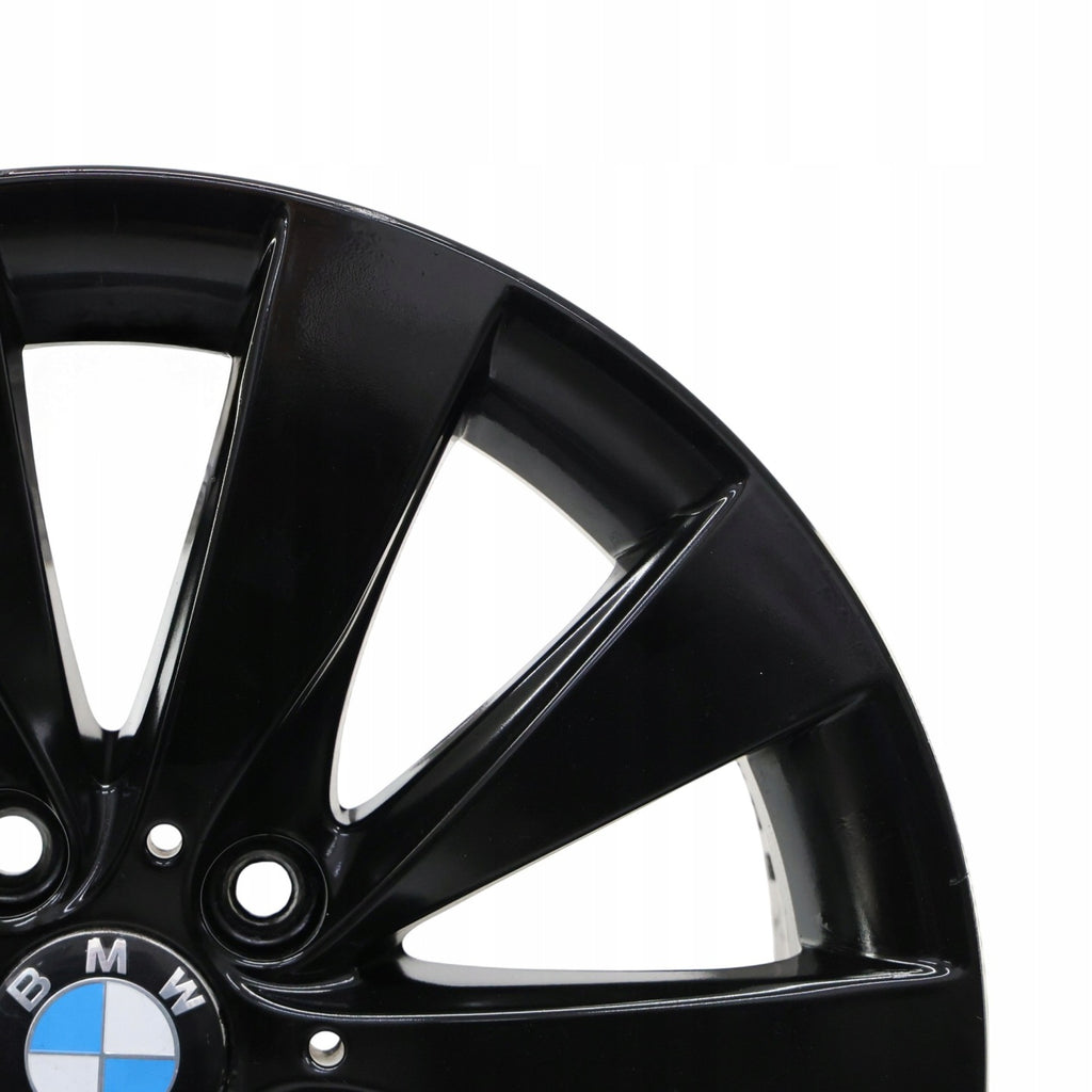 1x Alufelge 17 Zoll 7.5" 5x120 37ET Glanz Schwarz 6867126 BMW F30 F32 F31 FEL3216983322nt