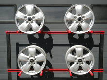Load image into Gallery viewer, 4x Alufelge 15 Zoll 5.5" 5x112 46ET Glanz Silber 6855101 Mini F56 F55 Rim Wheel FEL9389199361rc