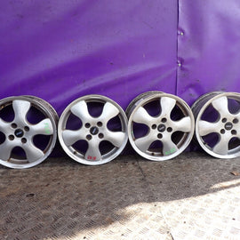 4x Alufelge 15 Zoll 6.0