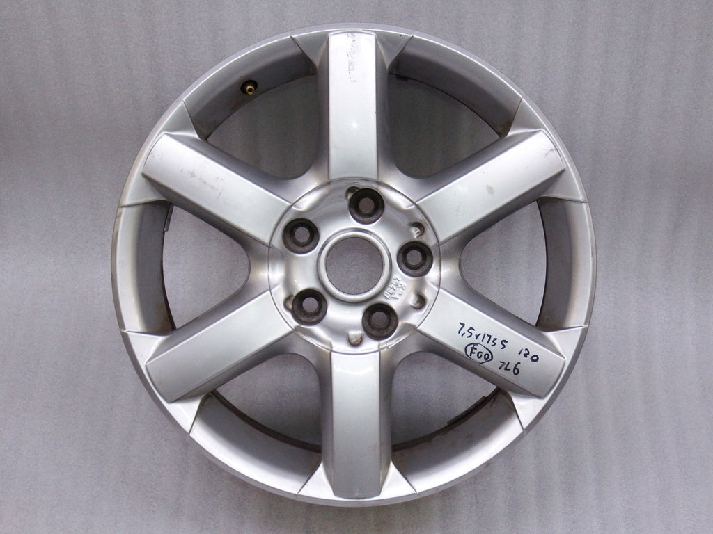 1x Alufelge 17 Zoll 7.5" 5x120 7L6601025J VW Touareg Rim Wheel