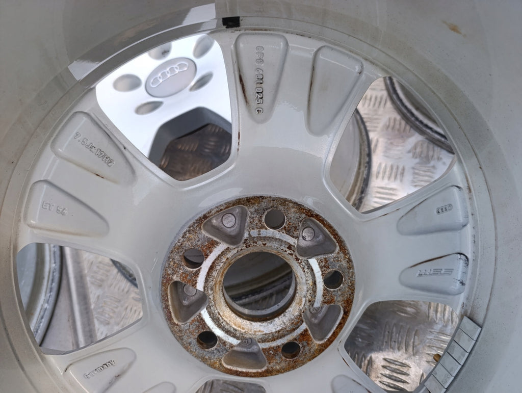 1x Alufelge 17 Zoll 7.5" 5x112 56ET Glanz Silber 8P0601025C Audi A3 Rim Wheel FEL5036485437sd