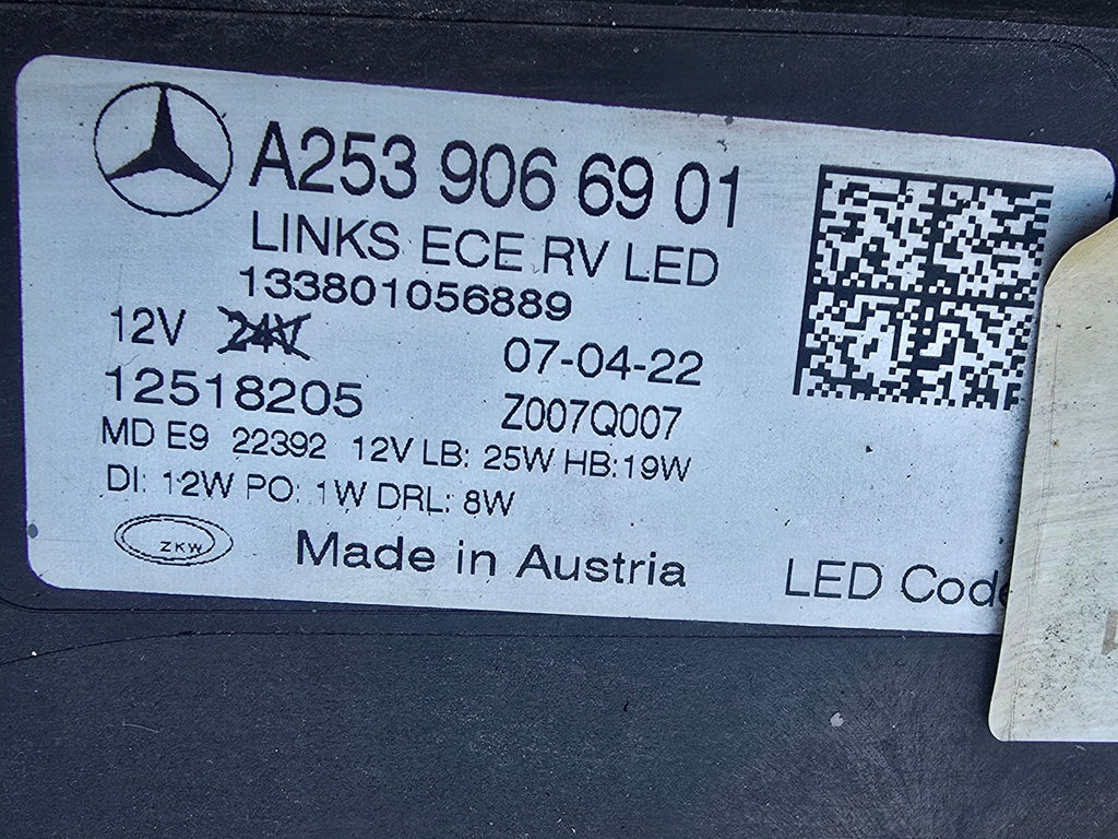Frontscheinwerfer Mercedes-Benz Glc A2539067001 A2539066901 Full LED Ein Satz SCH4305910446rn
