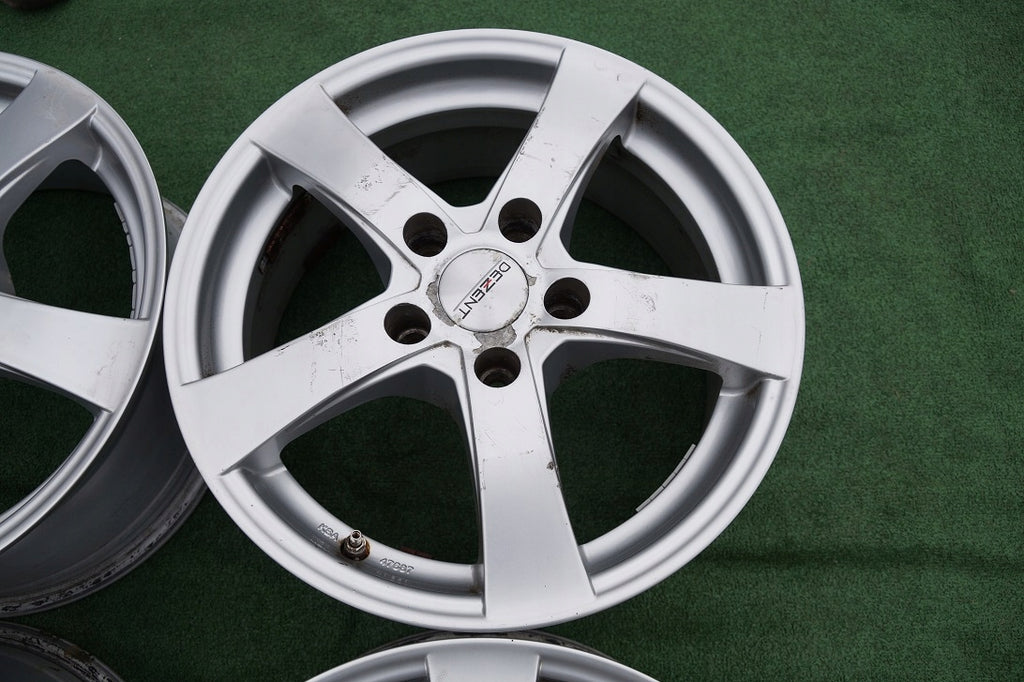 4x Alufelge 16 Zoll 6.5" 5x112 40ET Glanz Silber Audi A4 B7 B6 I Passat FEL5335482885lo