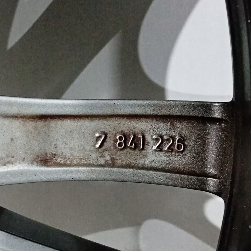 1x Alufelge 20 Zoll 8.5" 5x120 25ET Glanz 7841226 BMW 1 Rim Wheel FEL6599263622mz