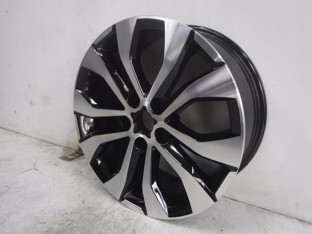 1x Alufelge 17 Zoll 7.0" 5x114.3 43ET Glanz Schwarz 403000483R Renault Rim Wheel FEL8606294044os
